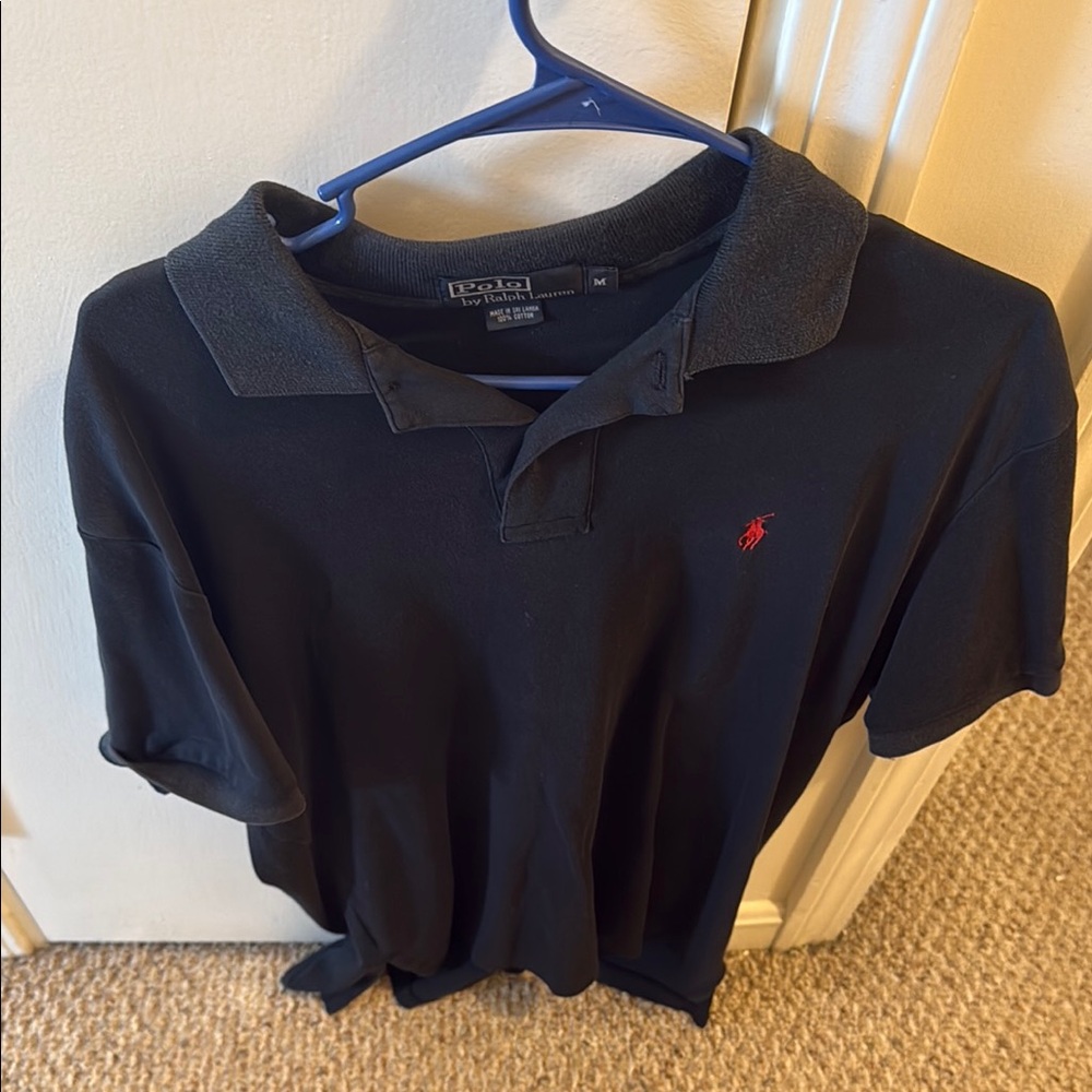 Polo Ralph Lauren Black Polo Shirt